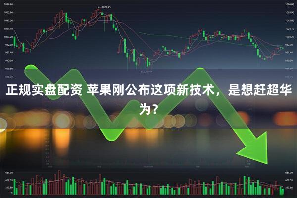 正规实盘配资 苹果刚公布这项新技术，是想赶超华为？