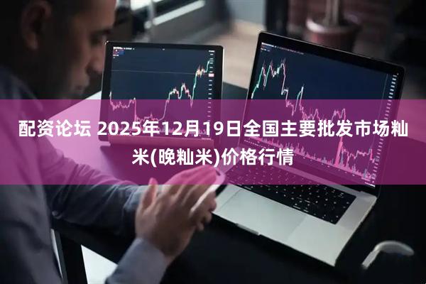 配资论坛 2025年12月19日全国主要批发市场籼米(晚籼米)价格行情